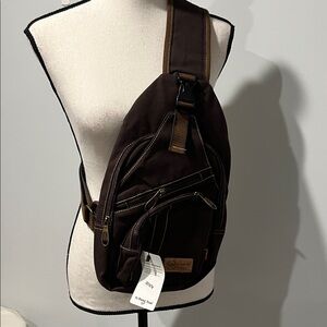 Brown Sling Bag